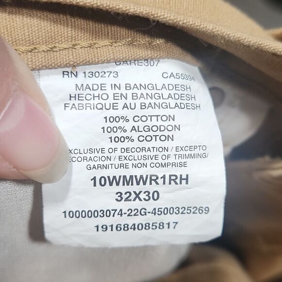 LIKE NEW Wrangler Workwear Rip Stop Cargo Pants - Picture 4 of 8